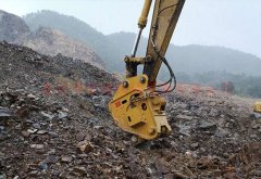 湖北武汉高频液压破碎锤现场施工